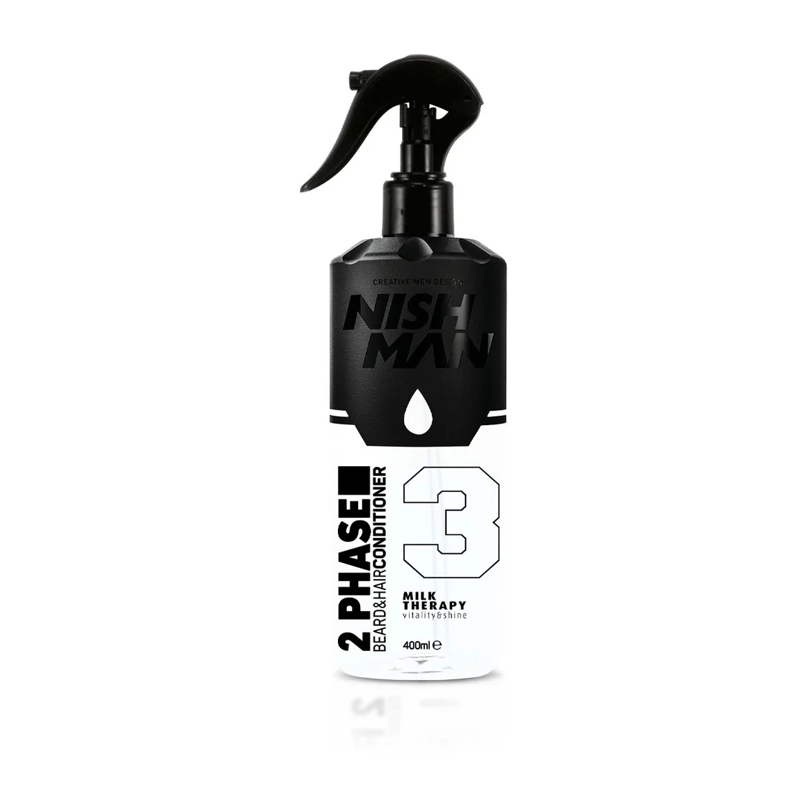 Nishman 2 Phase Leave In Conditioner 400ml #3