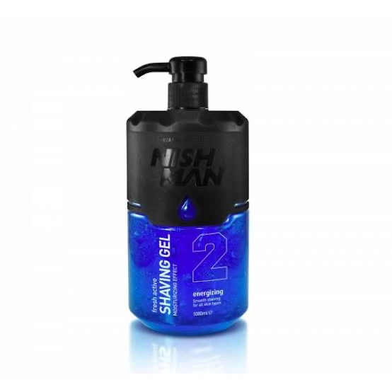 NISHMAN FRESH ACTIVE SHAVING GEL 1000ML #2