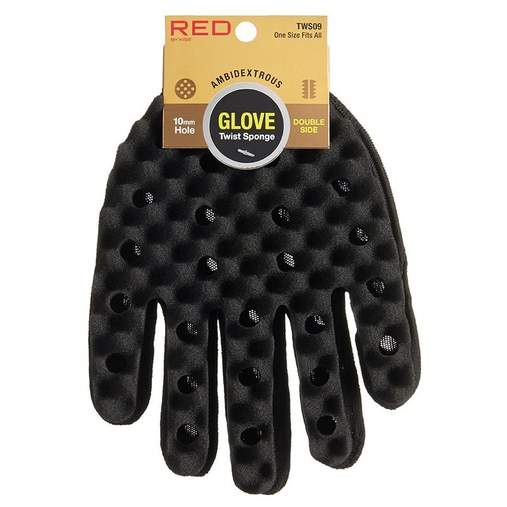 Red By Kiss Sponge Gloves TWS09