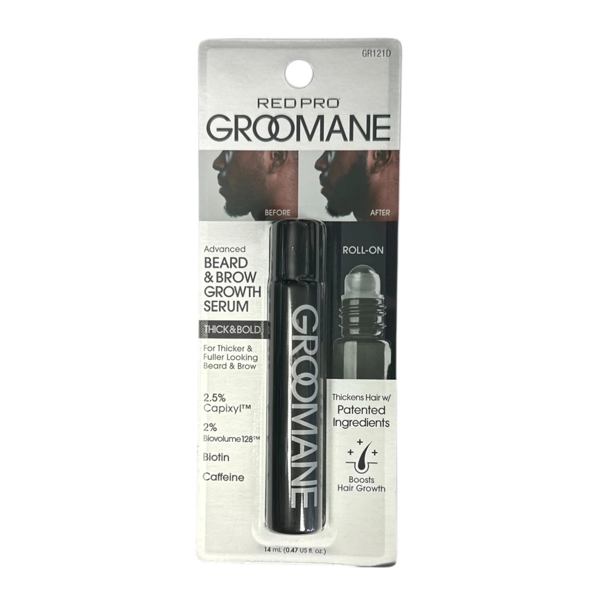 Red Pro Groomane Beard & Brow Growth Serum