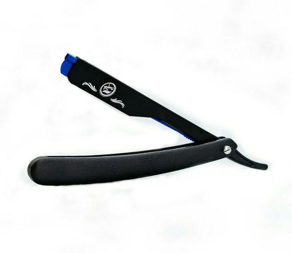 Rolda Classic Matte Black Straight Razor Blade Holder - Image 4