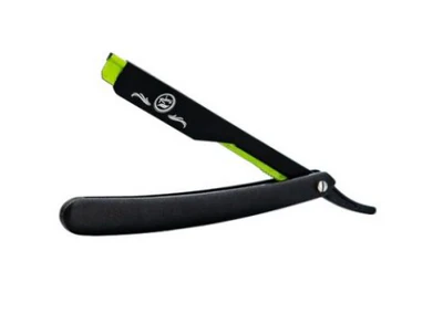 Rolda Classic Matte Black Straight Razor Blade Holder - Image 5