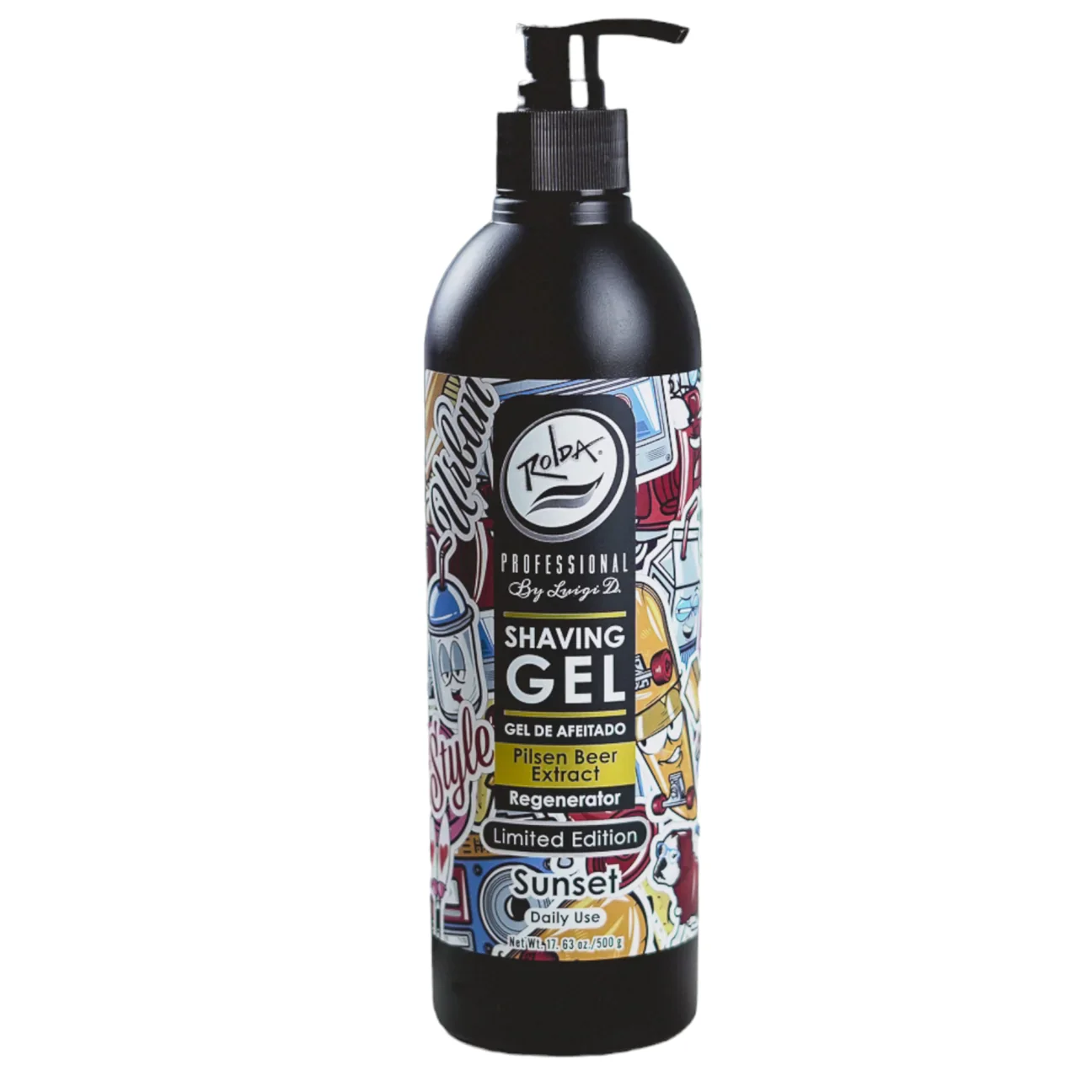 Rolda - Pilsen Beer Shaving Gel For Sensitive Skin Sunset