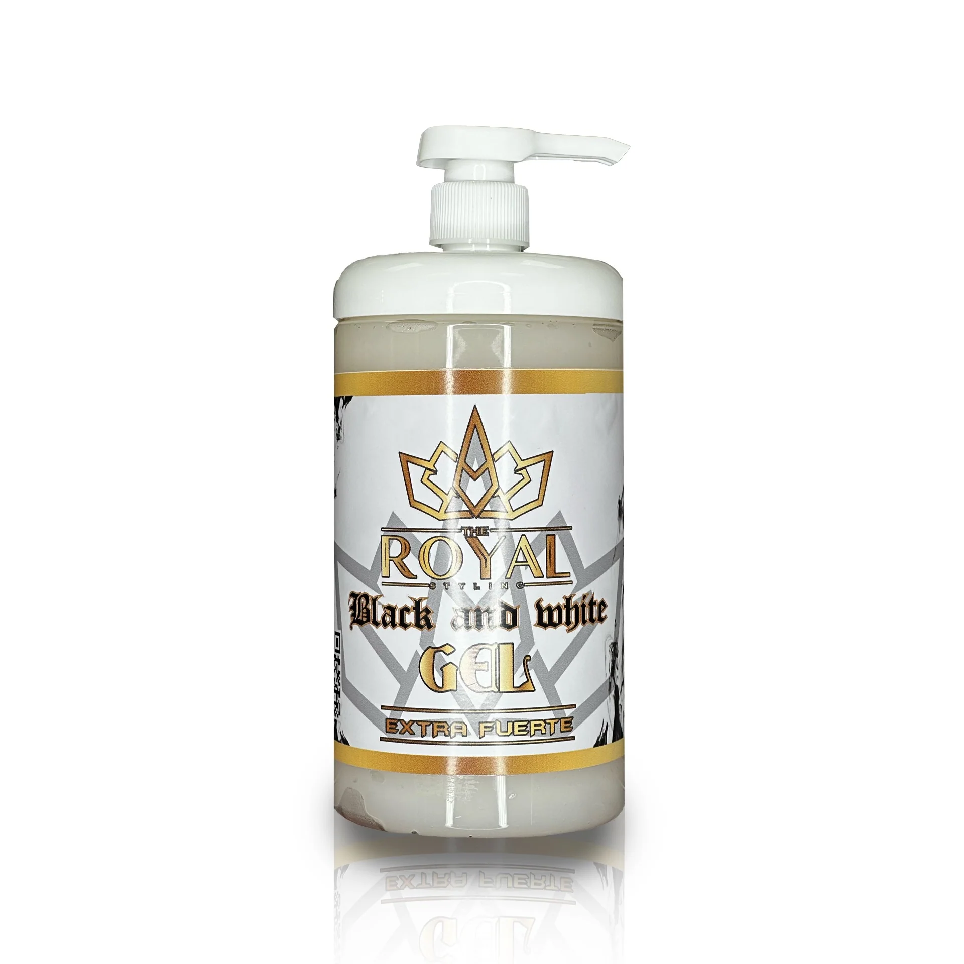 The Royal 32oz Black and White Gel