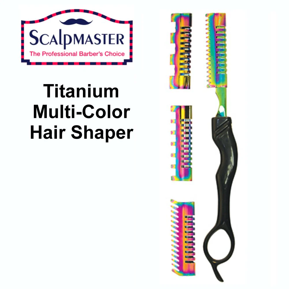 ScalpMaster Shaper, Titanium Multi-Color Hair Shaper (SC-8000)