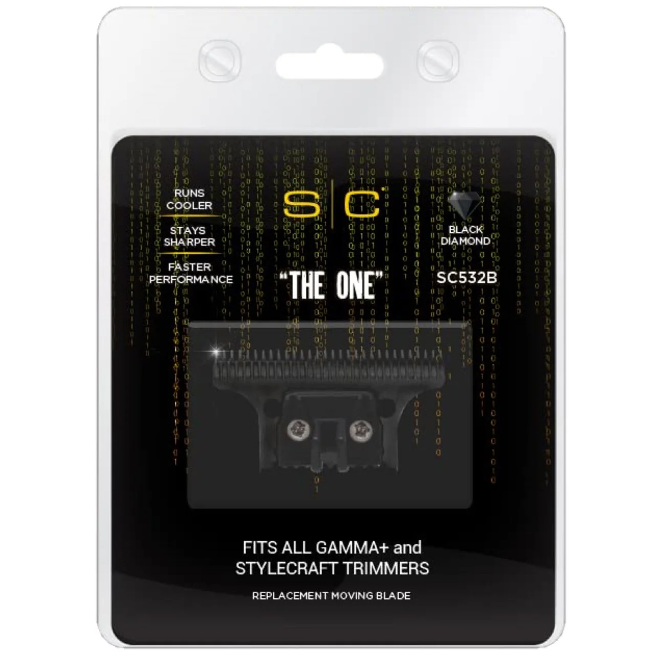 StyleCraft moving "the one" DLC deep tooth trimmer blade SC532B