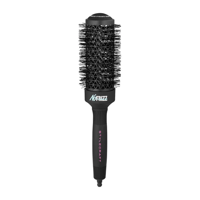 StyleCraft NoFrizz Round Brush Collection w/ Ion Technology & Ceramic-Coated Barrel 43mm