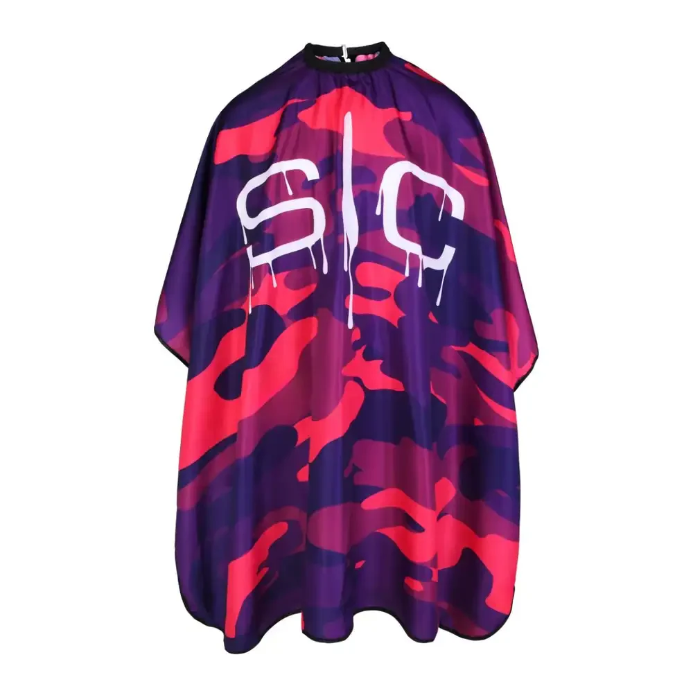 StyleCraft Professional Barber & Stylist Cape - Pink Camo