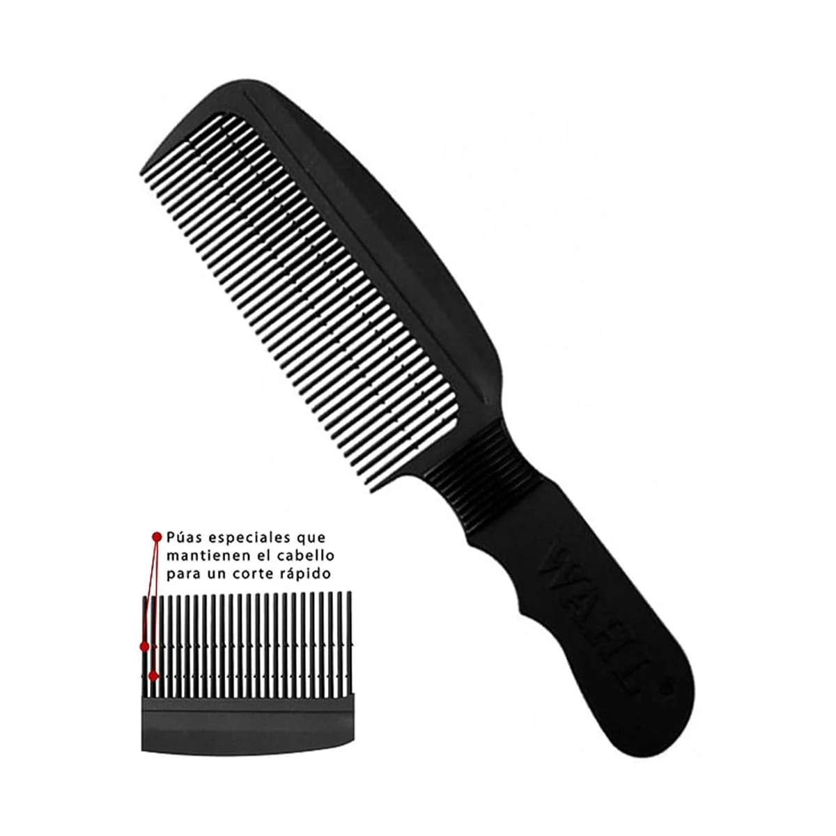 Wahl Professional Flat Top Comb Black - Image 2
